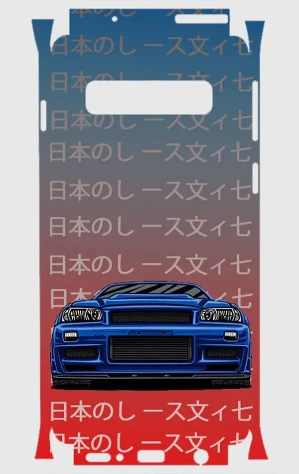 Samsung S10 Telefon Kaplama - Skyline R34 JDM 2