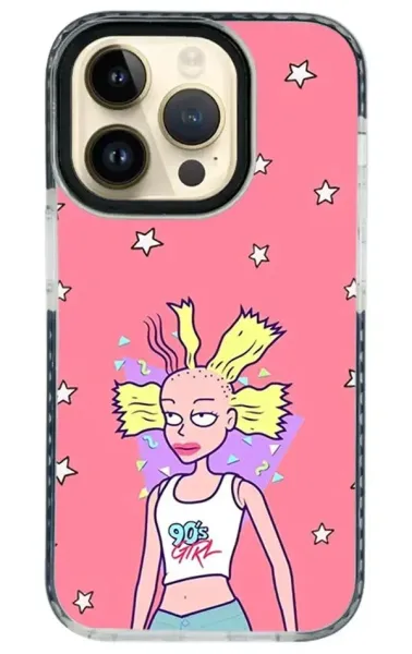 iPhone 14 Pro Impact Case - 90's Girl