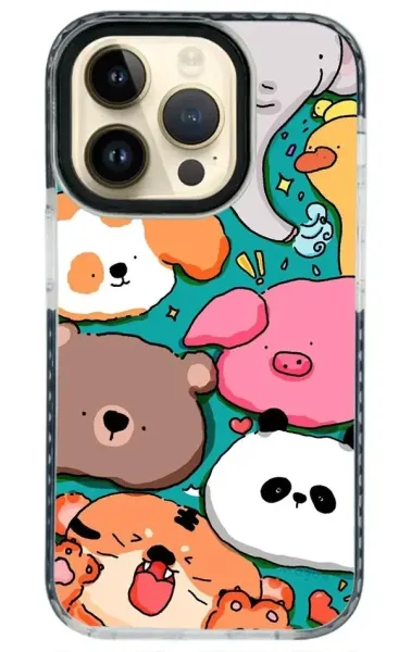 iPhone 14 Pro Impact Case - Animals