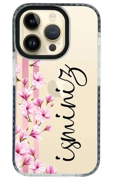 iPhone 14 Pro Impact Case - Cherry Flower