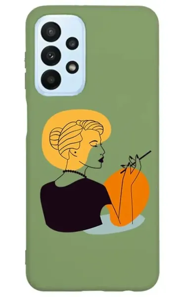 Samsung Galaxy A23 Lansman Kılıf - Art Woman 2