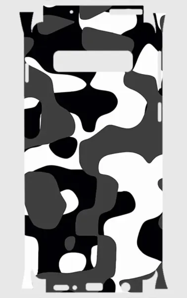 Samsung S10e Telefon Kaplama - Grey Camouflage