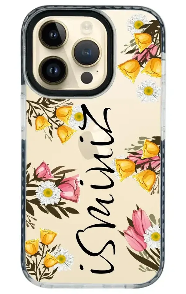 iPhone 14 Pro Impact Case - Floral