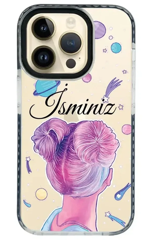 iPhone 14 Pro Impact Case - Girl Universe