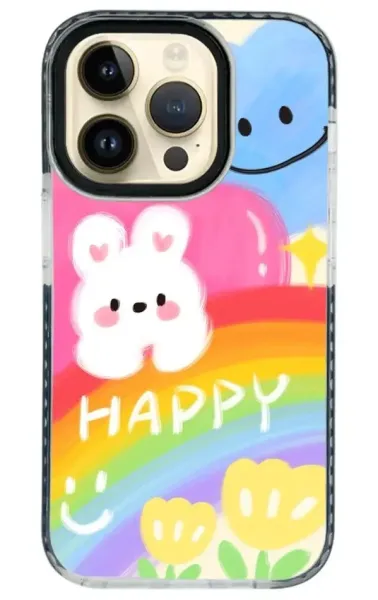 iPhone 14 Pro Impact Case - Happy