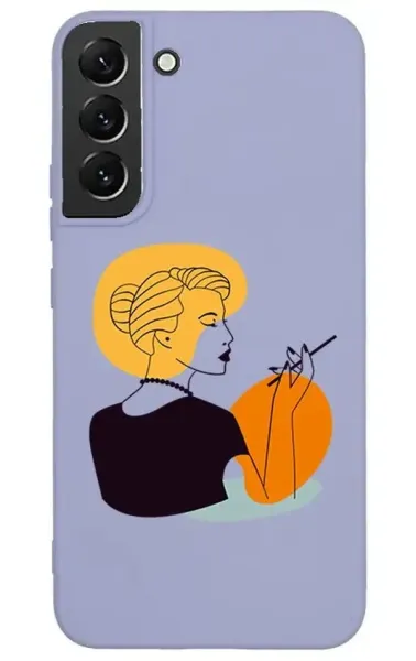 Samsung Galaxy S22 Lansman Kılıf - Art Woman 2