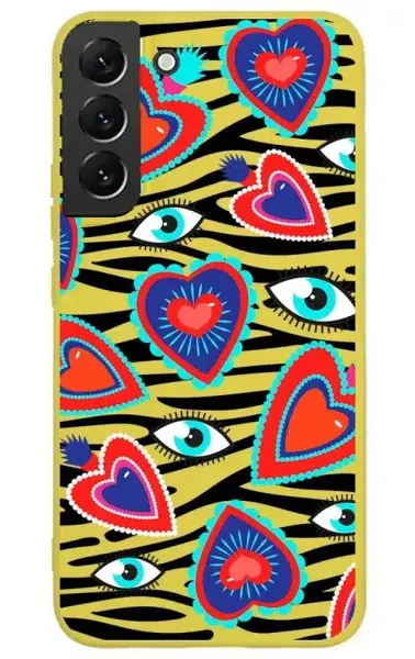 Samsung Galaxy S22 Lansman Kılıf - Eye Of The Heart