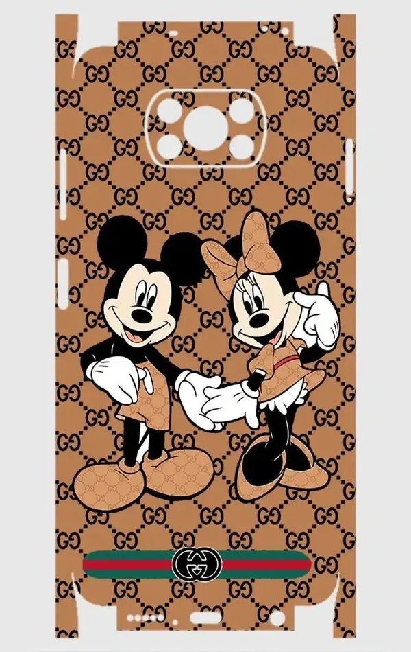 Xiaomi Poco X3 NFC Telefon Kaplama - Mickey Çift