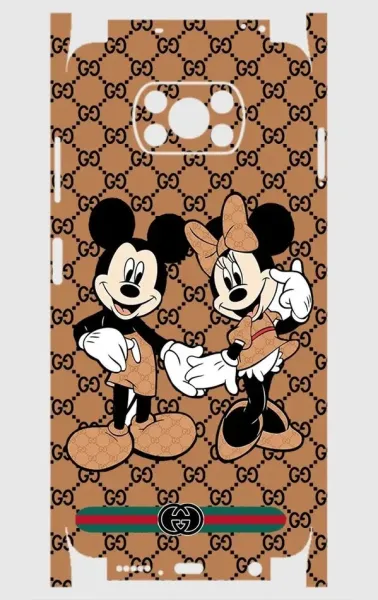 Xiaomi Poco X3 NFC Telefon Kaplama - Mickey Çift