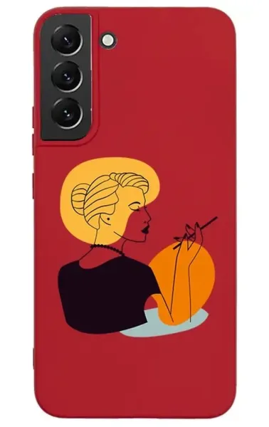 Samsung Galaxy S22 Plus Lansman Kılıf - Art Woman 2