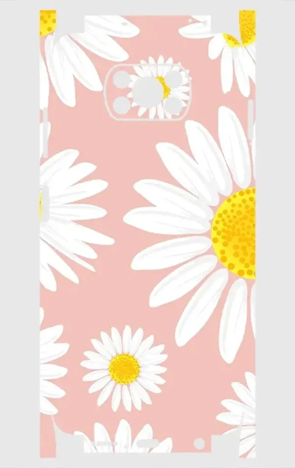 Xiaomi Poco X3 NFC Telefon Kaplama - Nice Flower