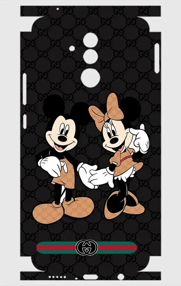 Huawei Mate 20 Lite Telefon Kaplama - Mickey Çift