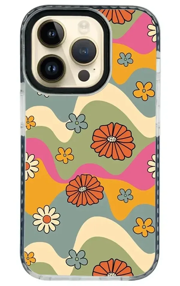 iPhone 14 Pro Max Impact Case - Flower 2