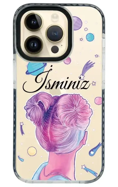 iPhone 14 Pro Max Impact Case - Girl Universe