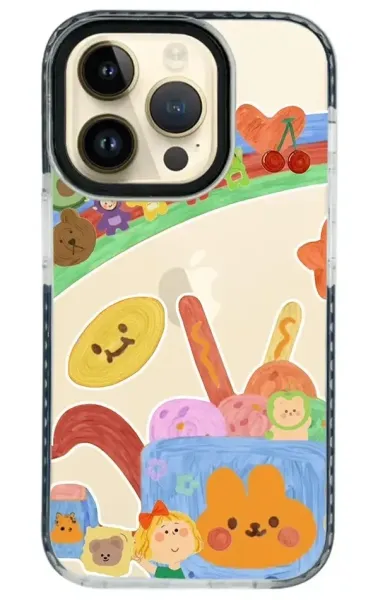 iPhone 14 Pro Max Impact Case - Smile