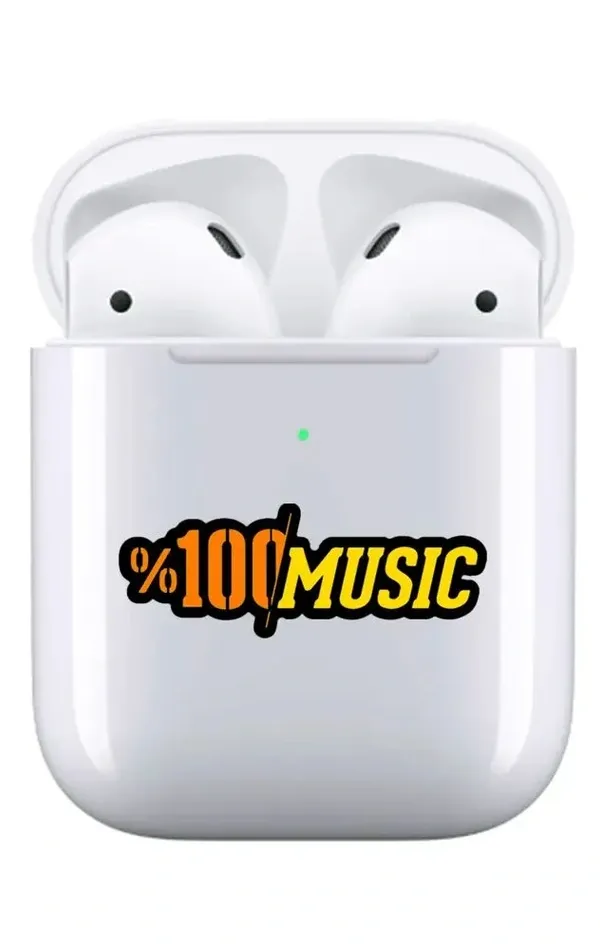 AirPods 1-2. Nesil Şeffaf Kılıf - 0Music