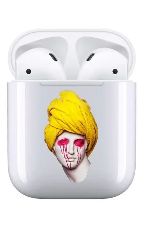 AirPods 1-2. Nesil Şeffaf Kılıf - Ağlamıyorum