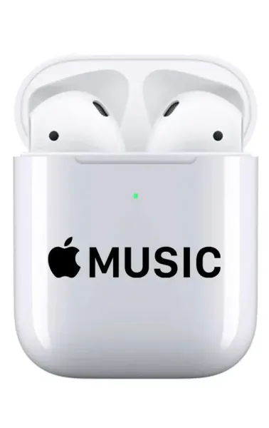 AirPods 1-2. Nesil Şeffaf Kılıf - Apple Music