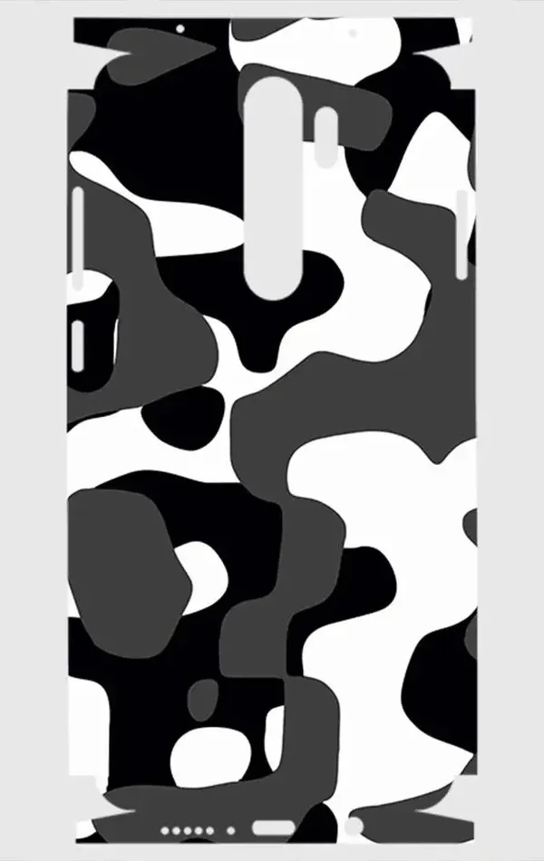 Xiaomi Redmi Note 8 Pro Telefon Kaplama - Grey Camouflage