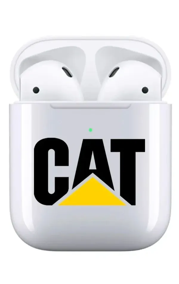 AirPods 1-2. Nesil Şeffaf Kılıf - Caterpillar