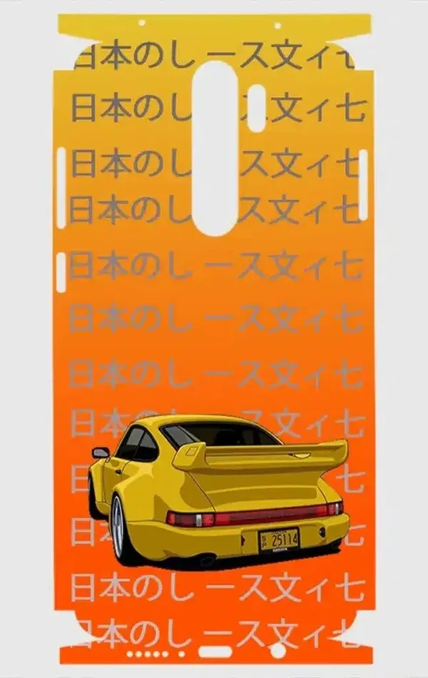 Xiaomi Redmi Note 8 Pro Telefon Kaplama - Porsche 911 JDM