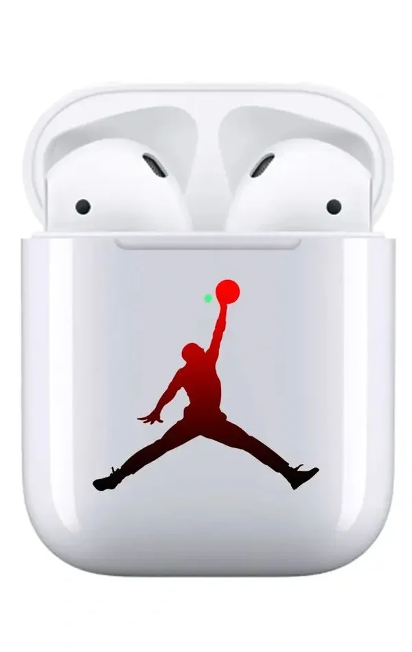 AirPods 1-2. Nesil Şeffaf Kılıf - Lebron James