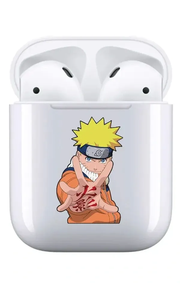 AirPods 1-2. Nesil Şeffaf Kılıf - Naruto