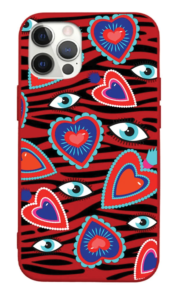 iPhone 12 Pro Lansman Kılıf - Eye Of The Heart