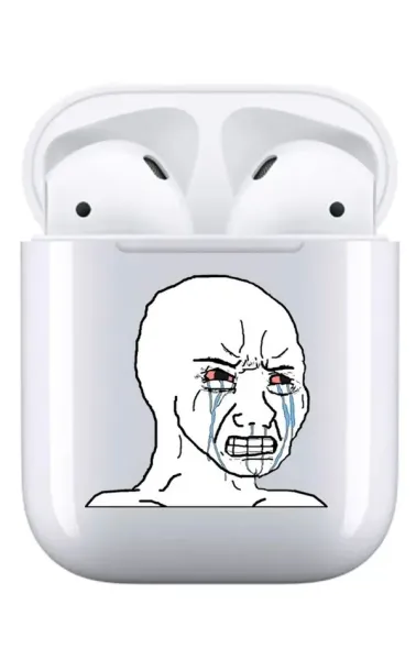 AirPods 1-2. Nesil Şeffaf Kılıf - Rage