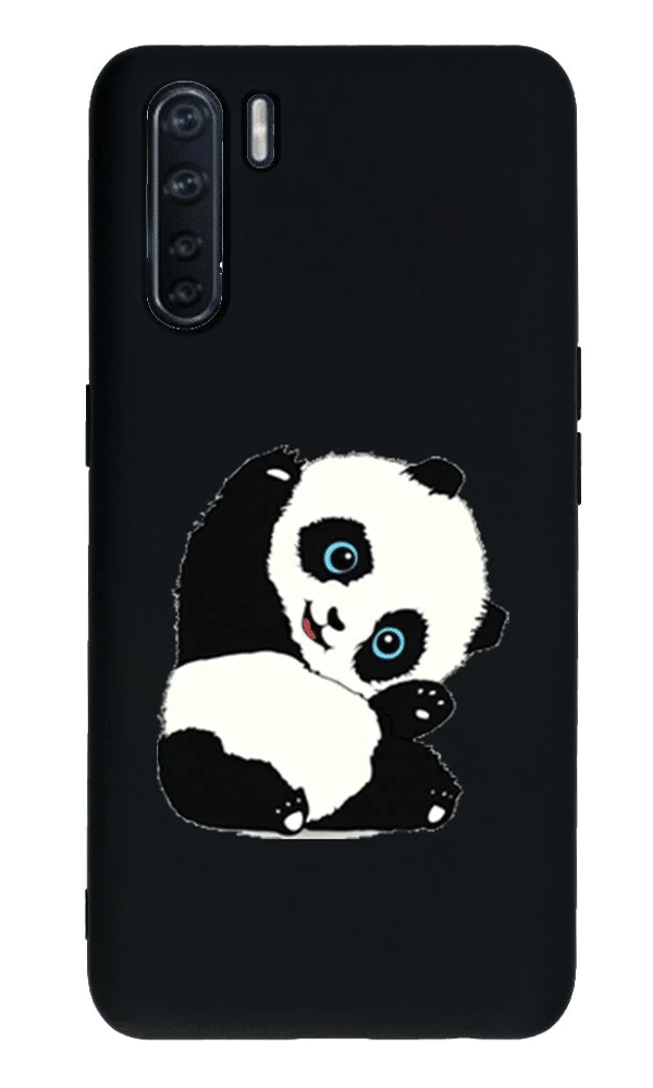 Oppo A91 Lansman Kılıf - Pandas