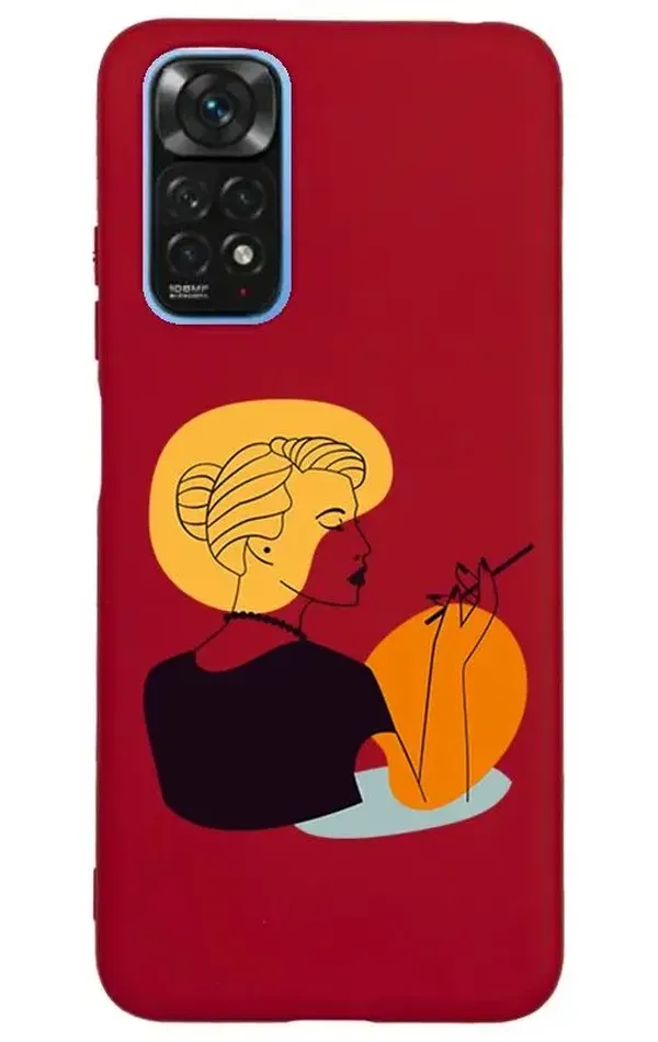 Xiaomi Redmi Note 11 Pro 5G Lansman Kılıf - Art Woman 2