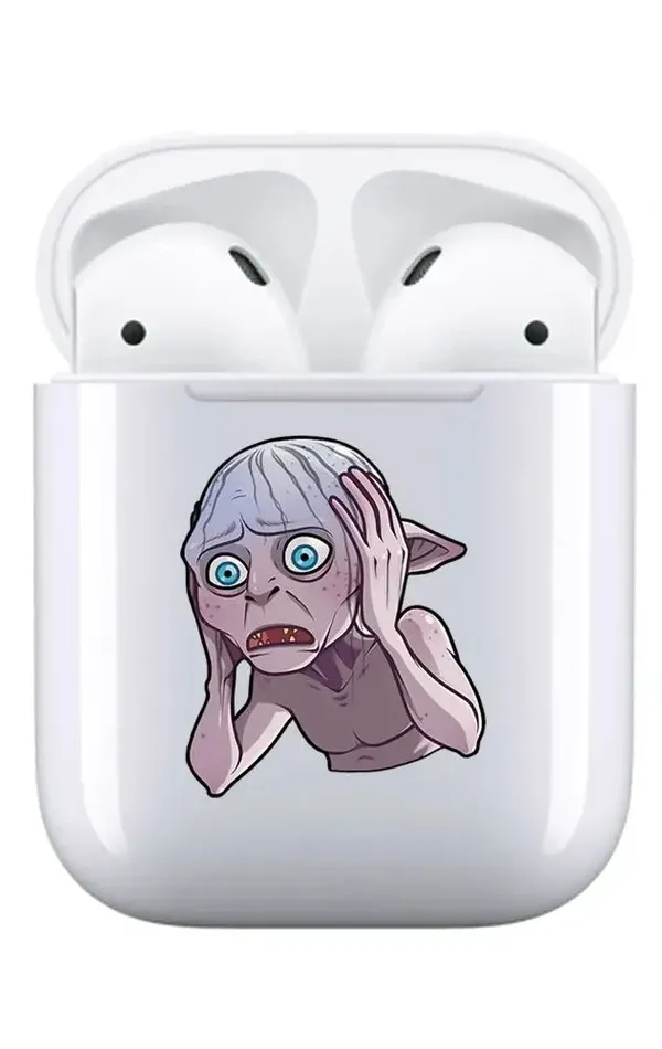 AirPods 1-2. Nesil Şeffaf Kılıf - Smeagol