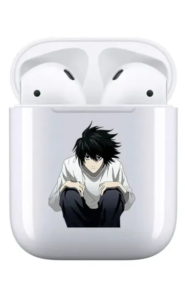 AirPods 1-2. Nesil Şeffaf Kılıf - Yagami Light