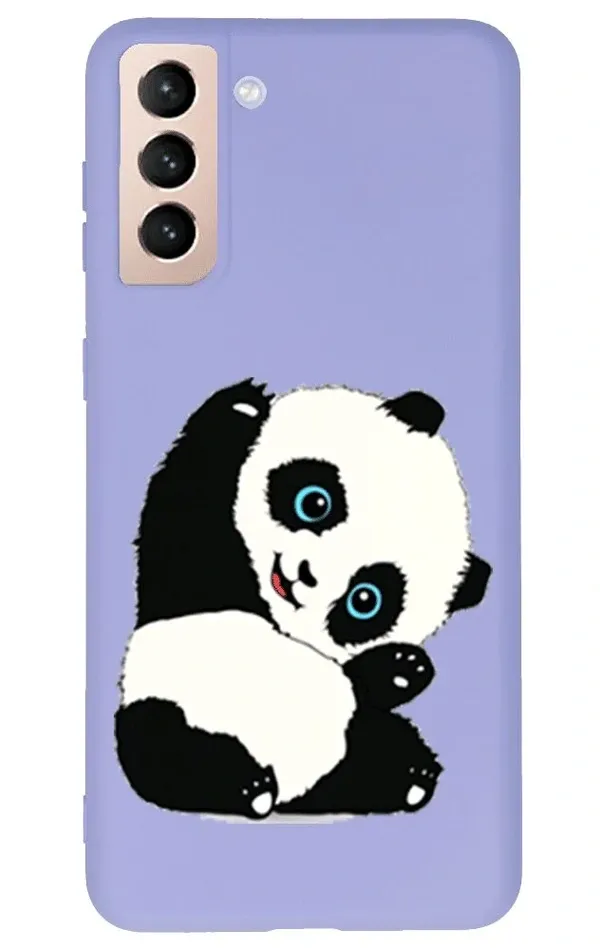 Samsung S21 Plus Lansman Kılıf - Pandas