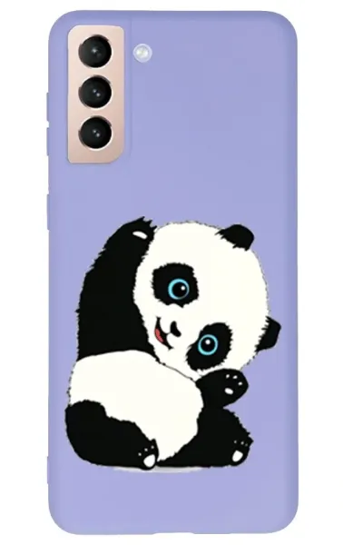 Samsung S21 Plus Lansman Kılıf - Pandas