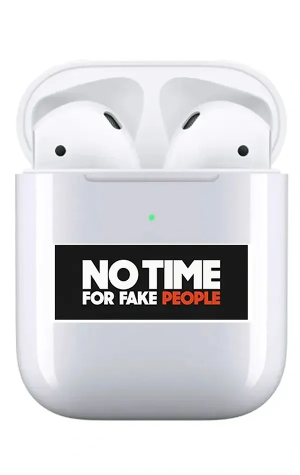 AirPods 1-2. Nesil Şeffaf Kılıf No Time