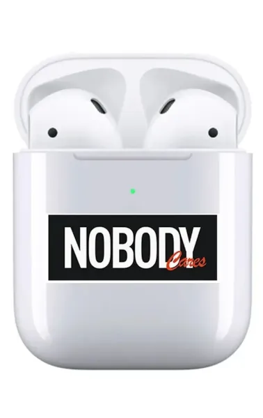 AirPods 1-2. Nesil Şeffaf Kılıf Nobody