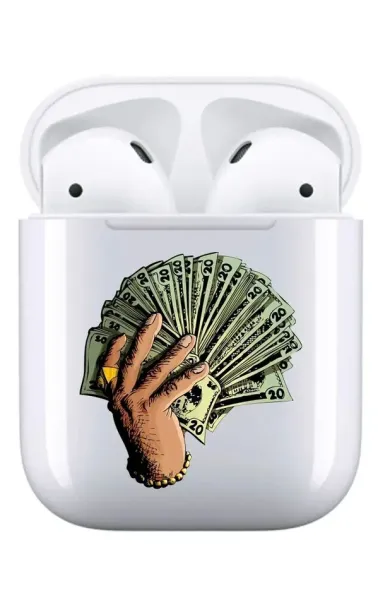 AirPods 1-2. Nesil Şeffaf Kılıf Rich