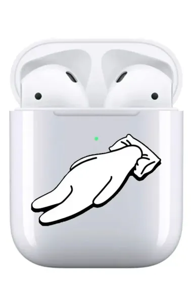 AirPods 1-2. Nesil Şeffaf Kılıf Sleep