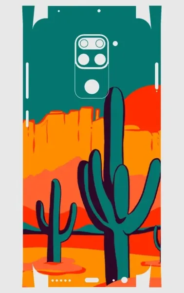 Xiaomi Redmi Note 9 Telefon Kaplama - Arizona