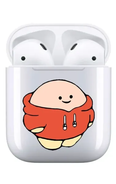 AirPods 1-2. Nesil Şeffaf Kılıf Yumurta