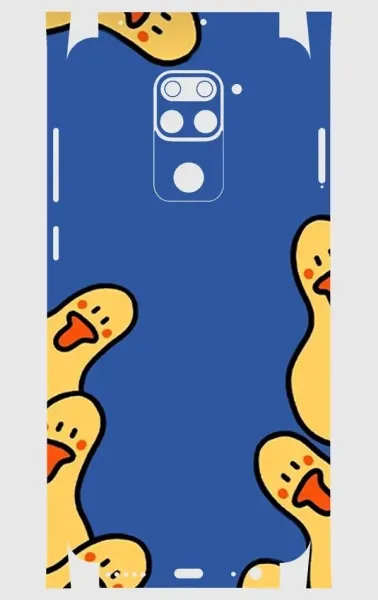 Xiaomi Redmi Note 9 Telefon Kaplama - Ducks