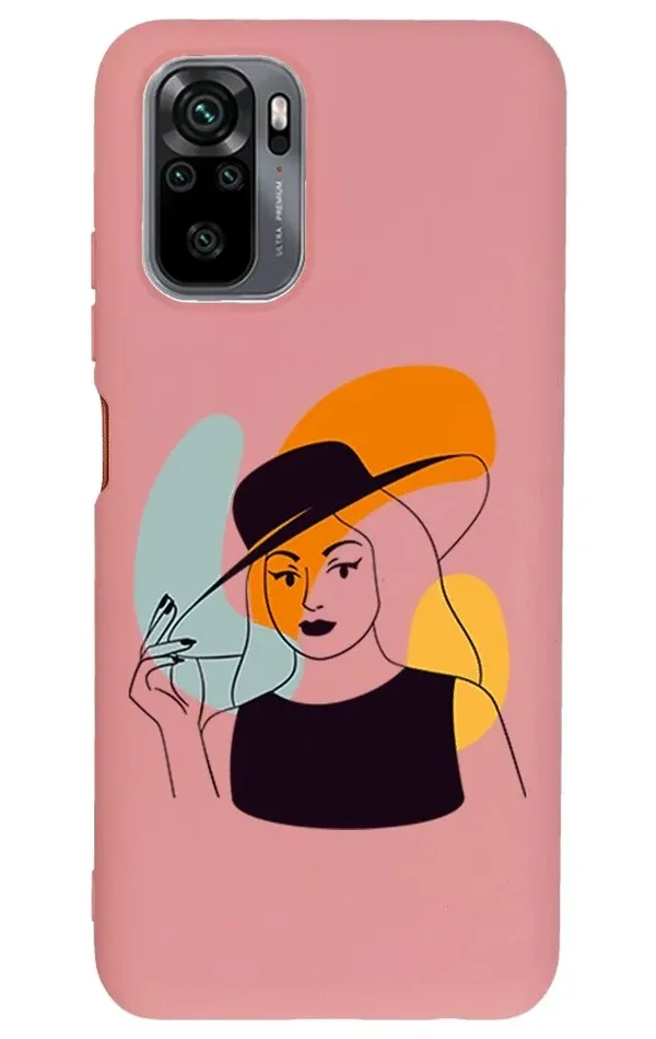 Xiaomi Redmi Note 10S Lansman Kılıf - Art Woman 4