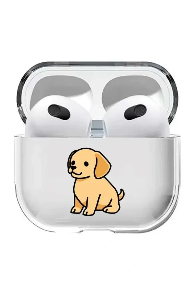 AirPods 3. Nesil Şeffaf Kılıf - Labrador