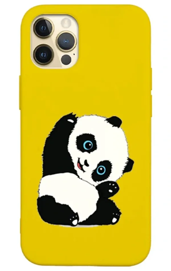 iPhone 12 Pro Max Lansman Kılıf - Pandas