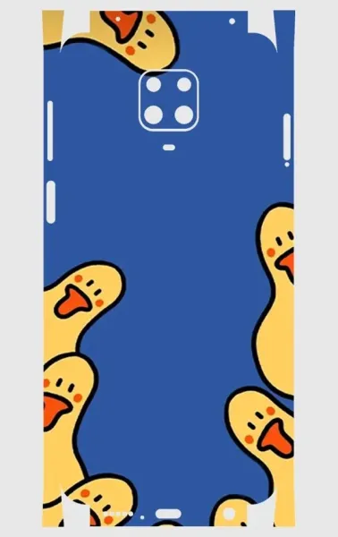 Xiaomi Redmi Note 9s Telefon Kaplama - Ducks