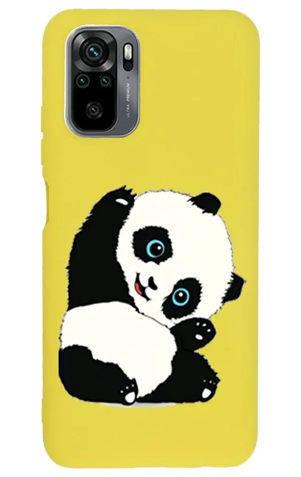 Xiaomi Redmi Note 10S Lansman Kılıf - Pandas