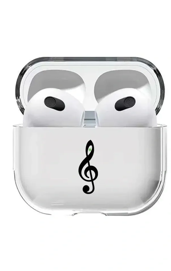 AirPods 3. Nesil Şeffaf Kılıf - Sol Anahtarı