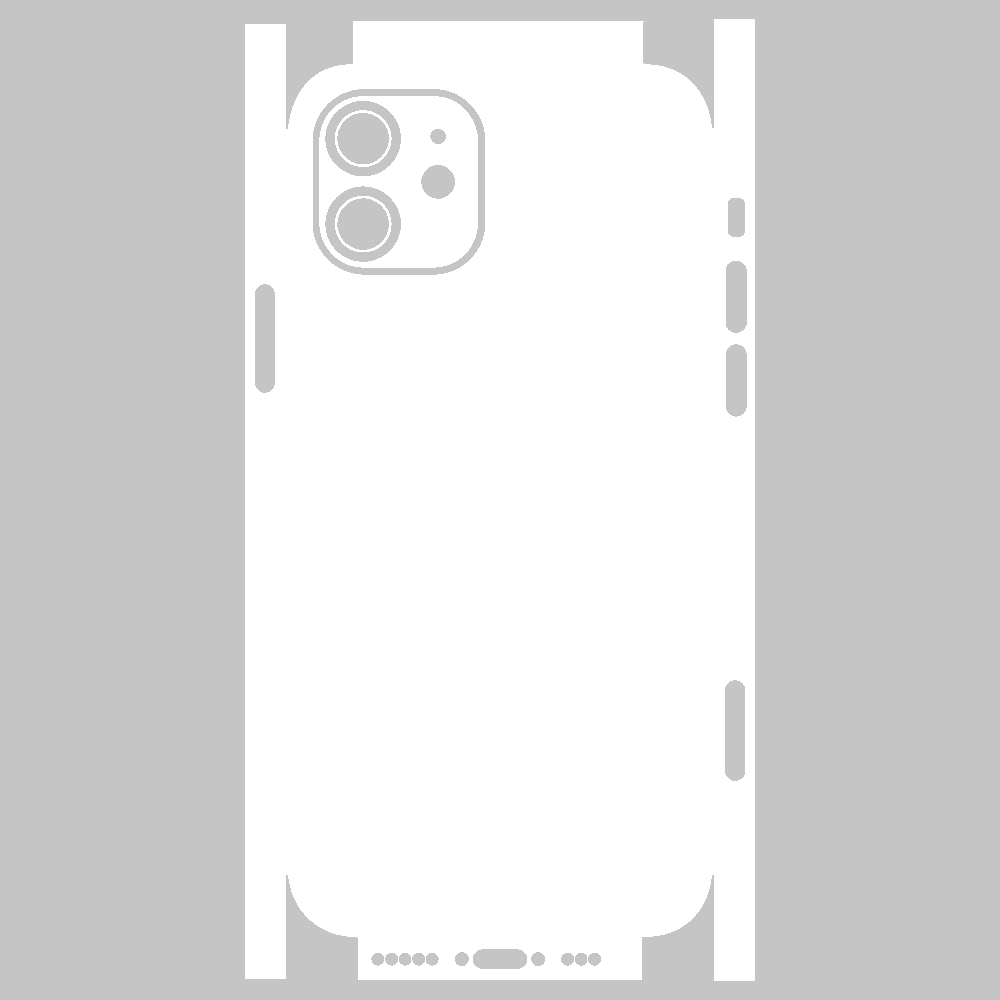 Apple iPhone 12 Kaplama Sticker Tek Parça