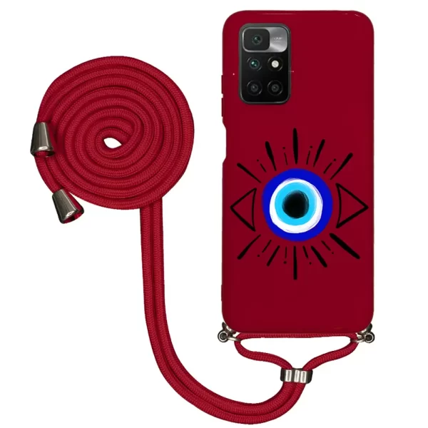 Xiaomi Redmi 10 İpli Lansman Kılıf - Eyes 2